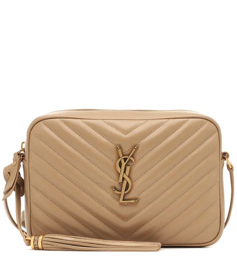 ysl lou medium camera bag|YSL camera bag dark beige.